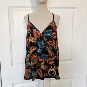Ember tropical tank top